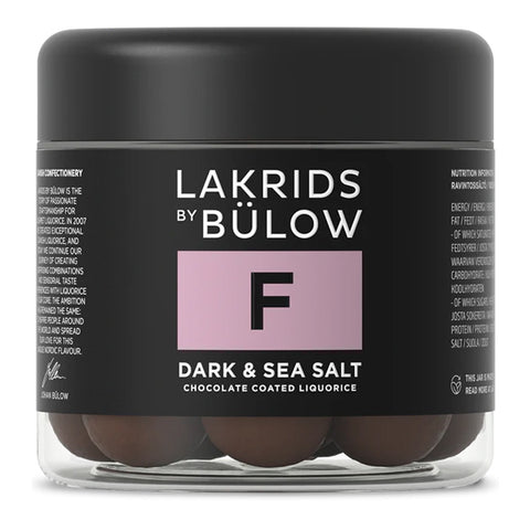 Lakrids by Bulow F - Dark Chocolate & Sea Salt 4.41oz, BEST BY: April 17, 2025