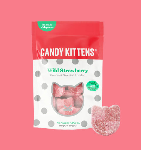 Candy Kittens: Wild Strawberry 140g