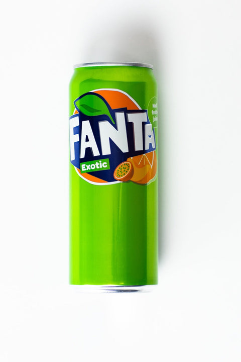 Fanta Exotic Can 33cl BEST BY: May 31st, 2025