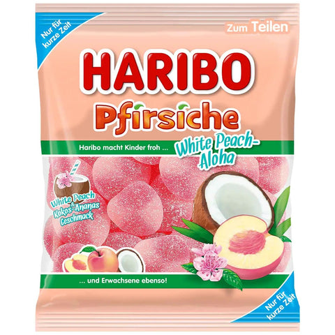 Haribo White Peach Aloha 175g