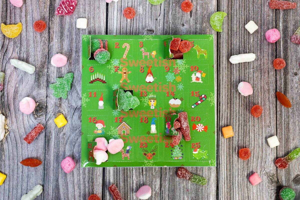 Sweetish Advent Calendar- Sweet & Sour Mix – Sweetish Candy- A Swedish Candy  Store