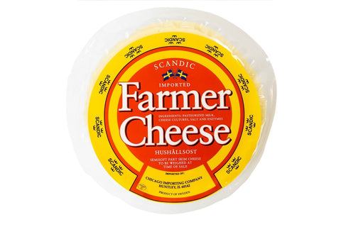 Scandic Farmer Cheese Wheel BEST BY: June 6th, 2025
