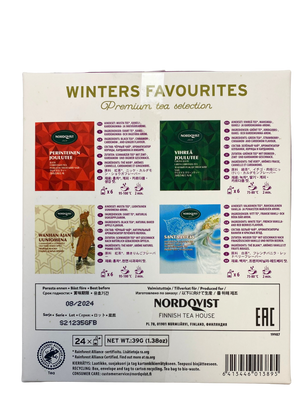 Nordqvist Winter Christmas Favorites Tea Box Set 1.38oz
