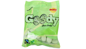 BUBS Goody Sour Pear Ovals 90g