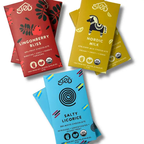 Sted Nordic Mini 3-Pack Collection – Scandinavian-Inspired Set