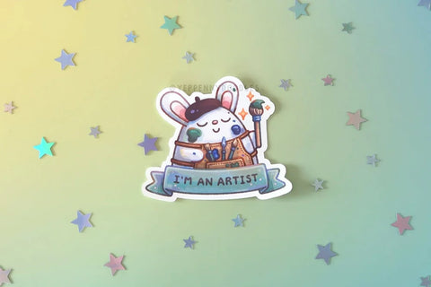 I'm An Artist Sticker
