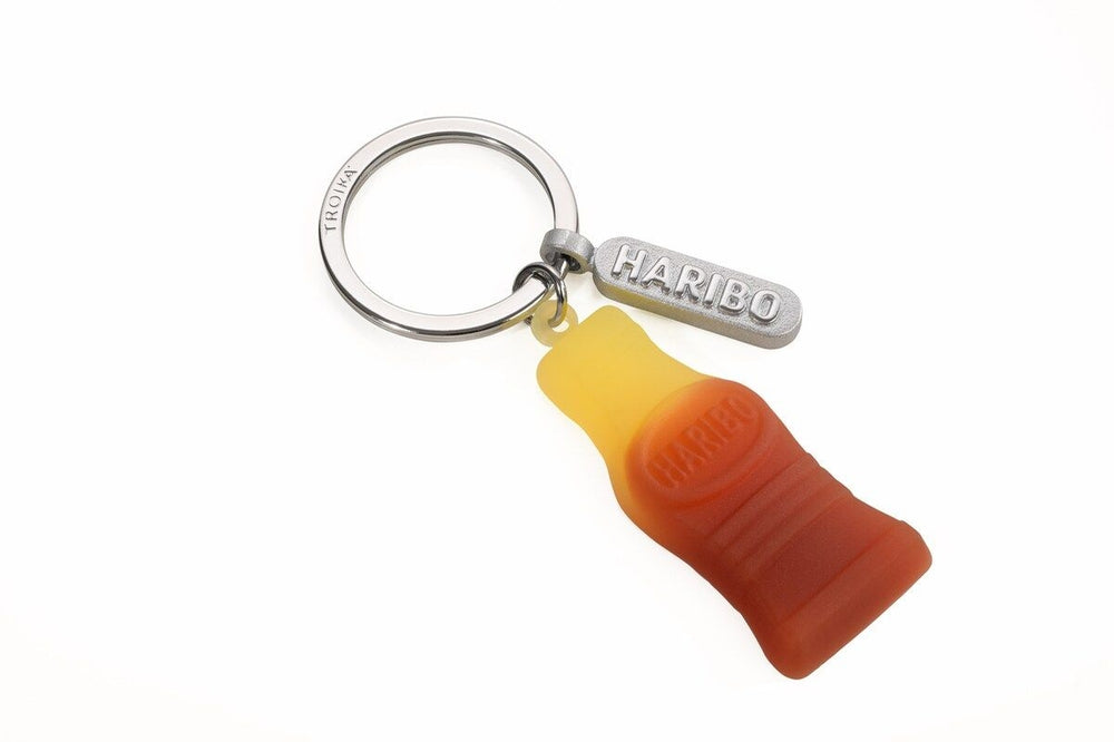 Troika Haribo Happy Cola Bottle Charm Keychain