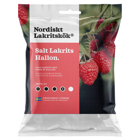 Nordiskt Lakritskok Salt Licorice Raspberry