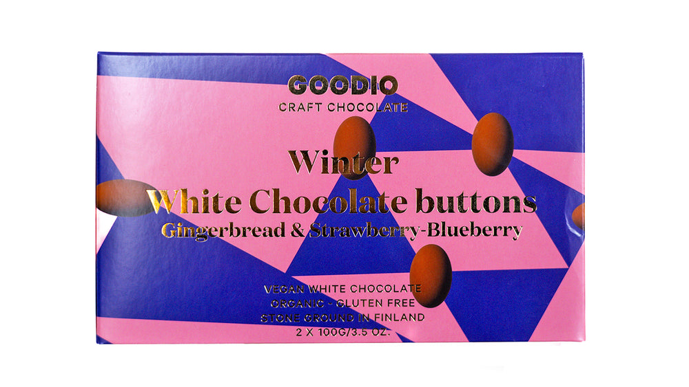 Goodio White Chocolate Buttons