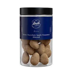 Delifabriken White Chocolate Apple Cinnamon Almonds 220g