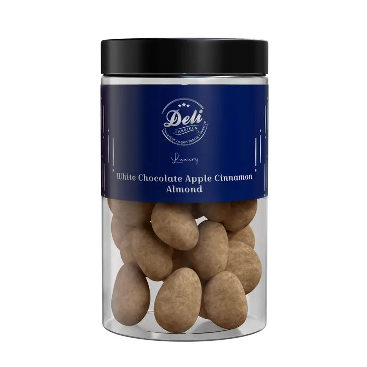 Delifabriken White Chocolate Apple Cinnamon Almonds 220g