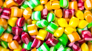 Gränna Tutti Frutti Karameller (Tutti Frutti Hard Candies)