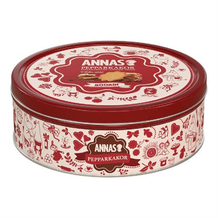 Annas Moomin Gingerbread Cookie Tin 280 g