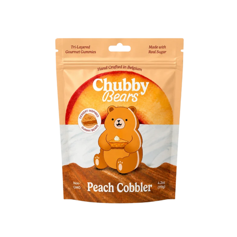 Chubby Bears: Peach Cobbler 4.2oz