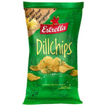 Estrella Dillchips 175g Bag, BEST BY: February 8, 2024