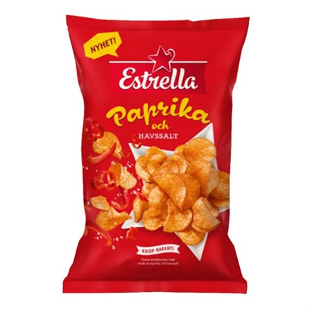 Sea Salt & Paprika Chips 175g