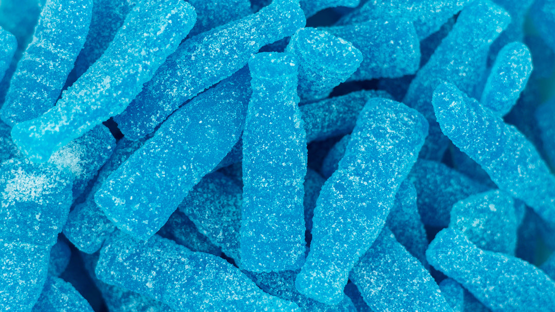 Fizzy Blue Bottles – Sweetish Candy- A Swedish Candy Store