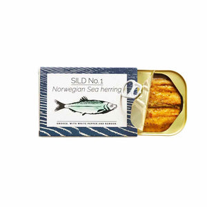 Fangst Sild No. 1 Norwegian Sea Herring Smoked with White Pepper and Ramson