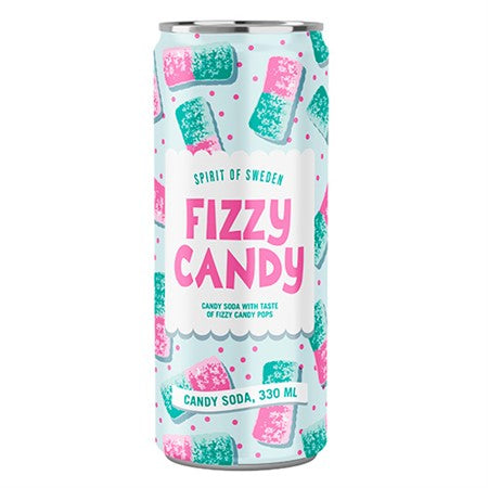 Spirit of Sweden Fizzy Candy Christmas Soda 33cl Can
