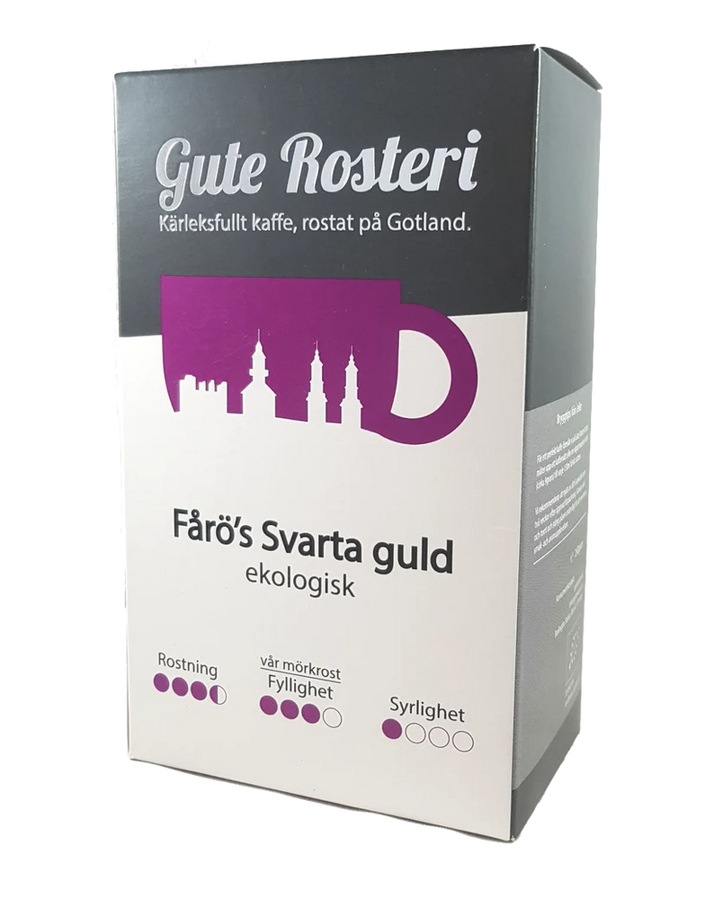 Gute Rosteri Fårö's Svarta Guld Grounds 250g