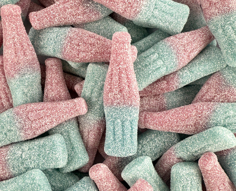 Sour Mega Fizzy Bubblegum Bottles