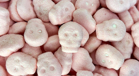 Sour Strawberry Skulls