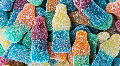 Sour Tutti Frutti Bottles