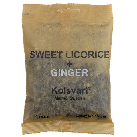 Kolsvart Sweet Licorice and Ginger Fish