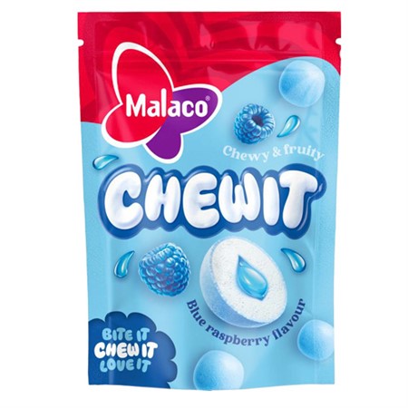 Malaco Chewit Blue Raspberry 115g