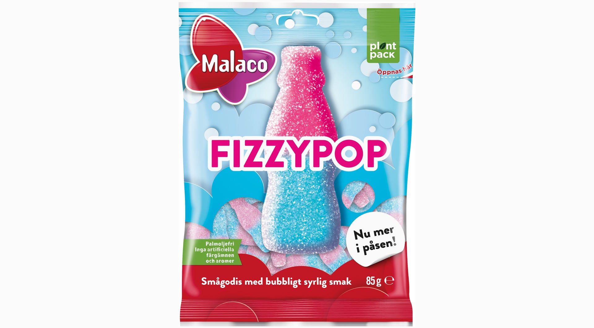 Malaco Fizzypop 85g – Sweetish Candy- A Swedish Candy Store
