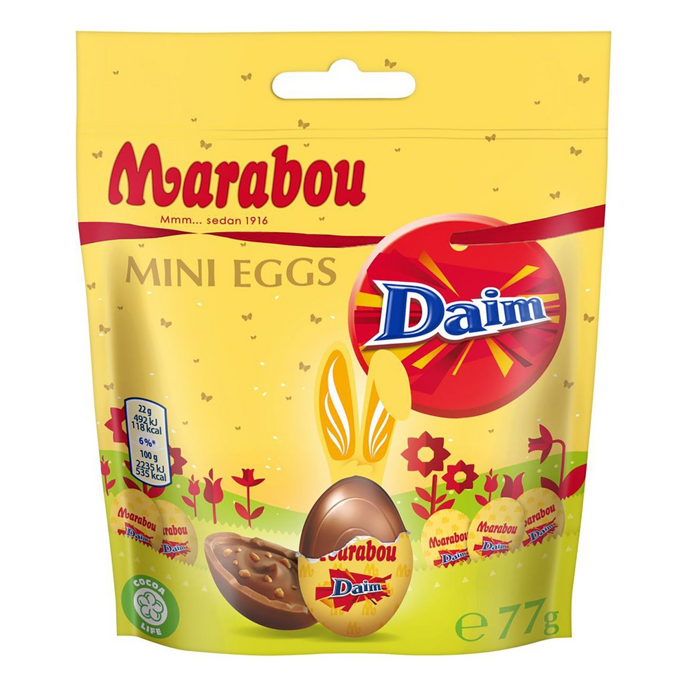 Marabou Mini Daim Eggs 77g