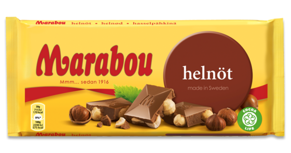 Marabou Helnöt 200g Chocolate Bar