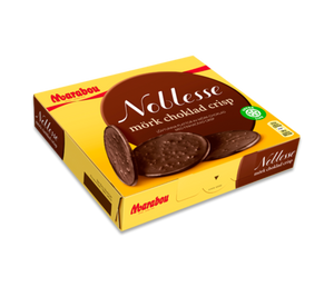 Marabou Noblesse Dark Chocolate Crisps 150g Box