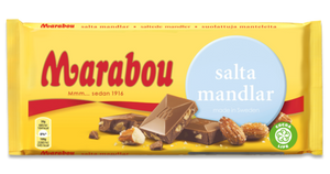 Marabou Salta Mandlar 200g, BEST BY: January 25, 2024