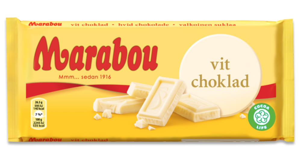 Marabou White Chocolate 180g