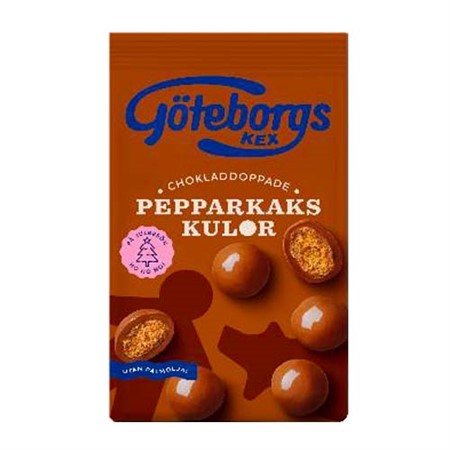 Pepparkakskulor Milk Chocolate 120g