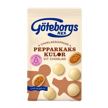 Pepparkakskulor White Chocolate 120g