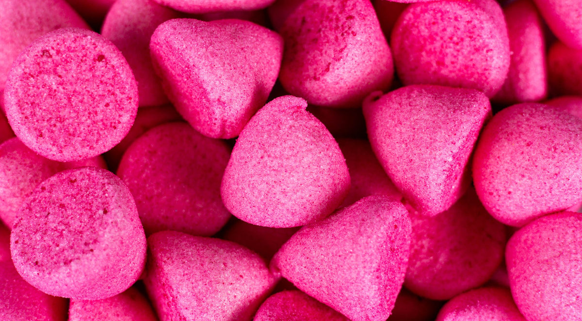 Strawberry Marshmallow Tops – Sweetish Candy- A Swedish Candy Store