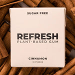 Refresh Plant-Based Gum: Cinnamon