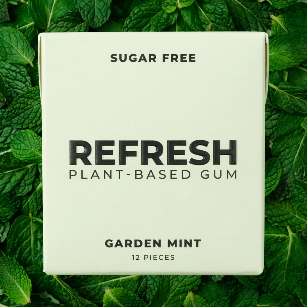 
            
                Load image into Gallery viewer, Refresh Plant-Based Gum: Garden Fresh
            
        
