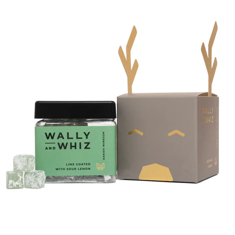 Wally and Whiz: Gray Reindeer with Lime with Sour Lemon, 140g