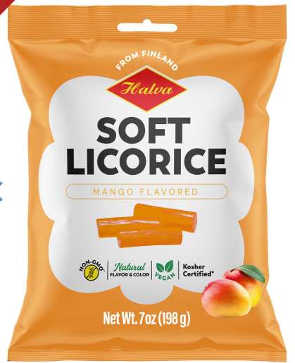 Halva European Style Mango Licorice Bag 7oz