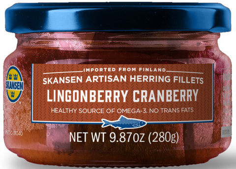 Skansen Artisan Herring: Lingonberry Cranberry