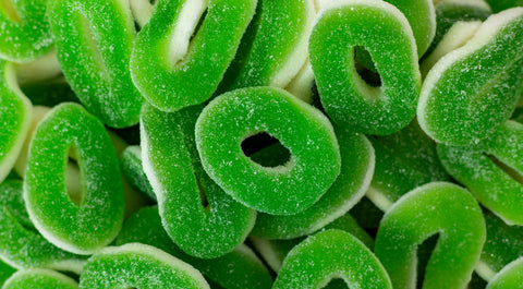Sour Green Apple Rings