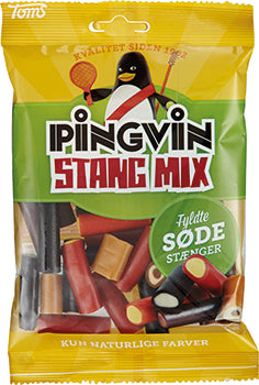 Toms Pingvin Stang Mix 130g Bag
