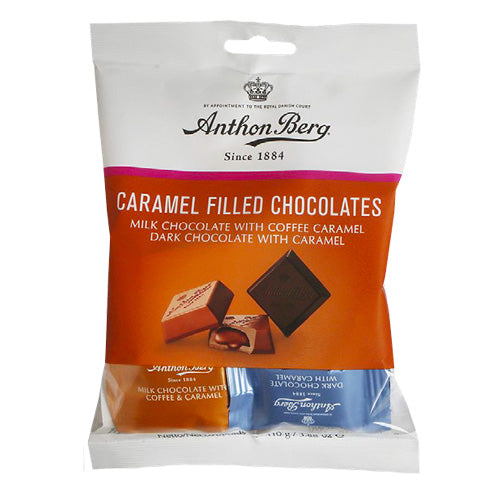 Anthon Berg Caramel Filled Chocolate Bags 110g