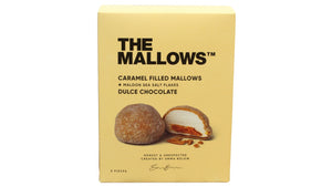 The Mallows: Caramel Filled Mallows with Maldon Sea Salt flakes and Dulce Chocolate