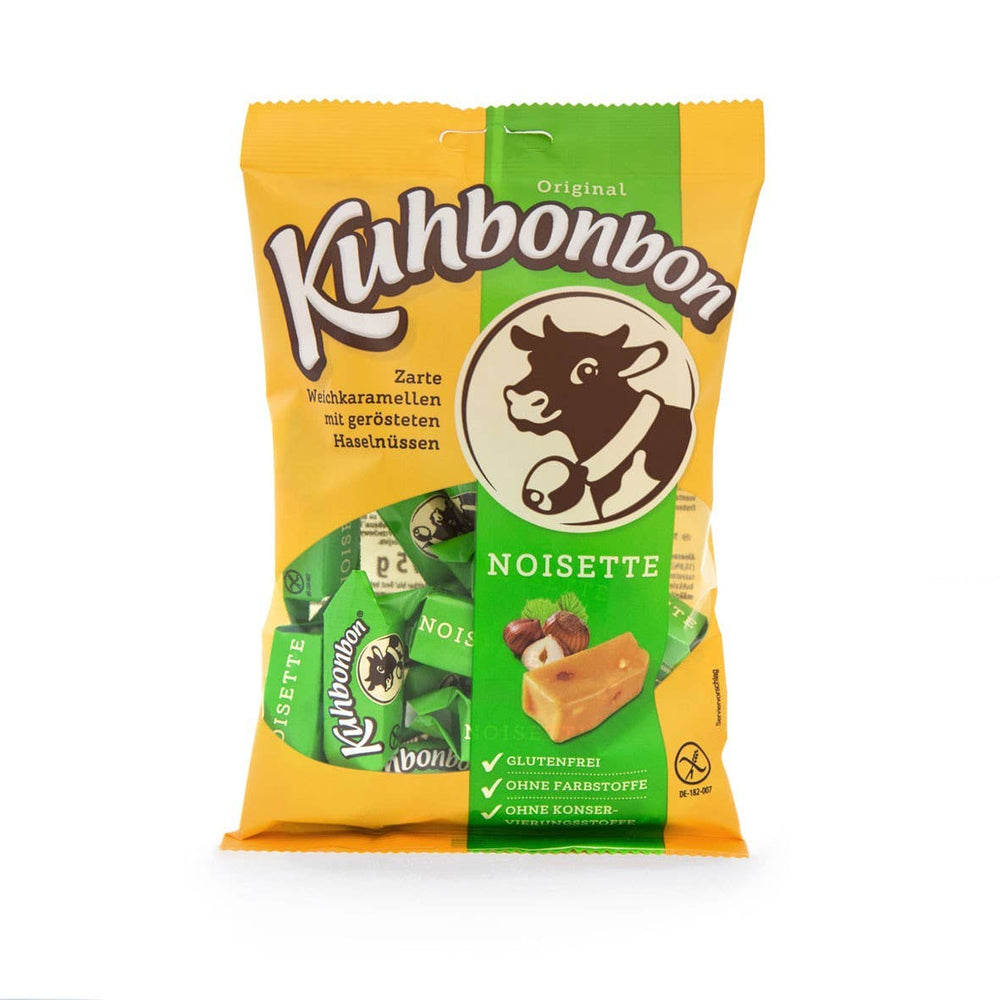 
            
                Load image into Gallery viewer, Kuhbonbon Hazelnuts 175g, BEST BY: September 28, 2023
            
        