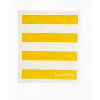 Swedish Dishcloth - Yellow Stripes