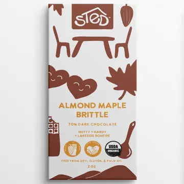 Sted Almond Maple Brittle 56g
